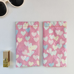 Estuche para gafas de estilo japonés floral, bolsa de almacenamiento portátil de cuero rectangular para gafas de sol - Product Image 2