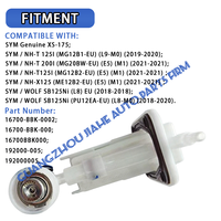 Ensemble de pompe à carburant pour SYM XS-175 NH-T 125I SB125Ni Brixton Felsberg 250 Glanville 250 192000-005 16700-BBK-0002 16700-BBK-000