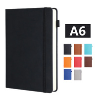 Carnet de notes personnalisé en gros avec logo, format A4, A5, A6, impression personnalisée, couverture rigide en cuir PU, journal, agenda