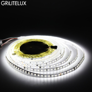 Bande LED 2835 à contrôle de pixels adressable WS2812B 24V 10W/m IP20 8 pixels/m PCB 8mm pour signalétique commerciale - Product Image 1