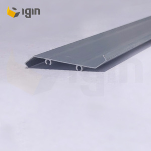 Lamelles en aluminium IGIN de 75 mm de largeur, à double crochet et double œillet, pour usage industriel et civil, avec surface anodisée par extrusion - Product Image 1