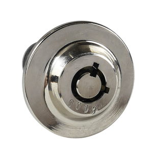 Clé tubulaire durable résistante à la corrosion avec finition chromée pour distributeur automatique, boîte à monnaie, guichet automatique, quincaillerie de cabinet - Product Image 1