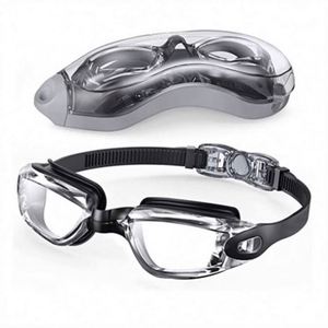 Lunettes de natation anti-buée électro-plaquées éblouissantes pour garçons et filles 2024, confortables, étanches, réglables, USA Mairun USA 823 - Product Image 1