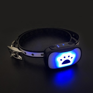 Human <span class=keywords><strong>anti</strong></span> no shock rechargeable spray control waterproof small dog bark necklace with vibration - Product Image 4