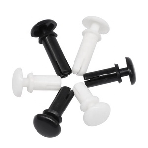 <span class=keywords><strong>Rivet</strong></span> à pression en nylon Elehk, rivets en nylon noir uni de 4 mm, rivets à pression en <span class=keywords><strong>plastique</strong></span> adaptés aux trous de 2 mm, 3 mm, 4 mm, 5 mm, 6 mm - Product Image 5