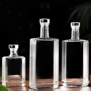 Botella De Vidrio De alta calidad personalizada Para <span class=keywords><strong>Licor</strong></span>, Botella De Vidrio De alta calidad, 500ML, 700Ml, 750 Ml - Product Image 4