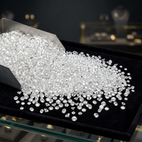 Rudra Jewels Vente en gros de diamants de laboratoire de 1mm-2mm, taille brillant, couleur D, pureté VS1, diamants synthétiques CVD en vrac pour la fabrication de bijoux