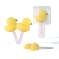 Vente en gros de sucettes en forme de canard porte-bonheur