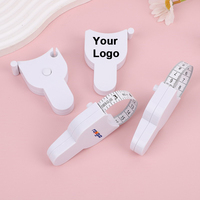Cinta Métrica Retráctil de PVC con Logotipo Personalizado, 1.5m de Longitud, con Botón de Retracción Automática, para Sastre, Costura y Promociones