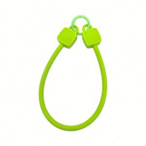 Creative Silicone <b>Wrist</b> <b>Strap</b> Lanyard Soft Anti-Loss Accessory for Mobile Phone and Bag - Product Image 5