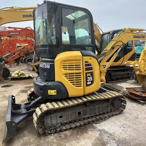 รถขุดตีนตะขาบ Komatsu PC35 มือสอง ขนาดเล็ก 3 ตัน พร้อมมอเตอร์และปั๊ม รุ่นปี 2022 สภาพดีเยี่ยม ใช้งานเชิงพาณิชย์ คลังสินค้าเหอเฟย - Product Image 1