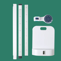 Fournisseur d'usine, mesure de la taille adulte en ABS blanc CE, échelle de taille portable, appareils de mesure de la taille pour clinique