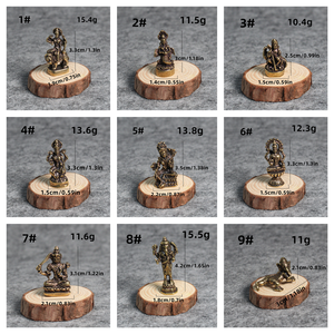 尼伯特佛像印度佛像甘尼什小摆件古董工艺品 - Product Image 5