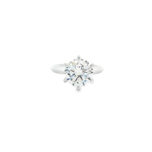 Joyería Qinglong, Anillo de Compromiso de Oro Sólido de 10k/14k con Diamante Cultivado en Laboratorio de 2ct y 8mm, Joyería Fina para Navidad - Product Image 1
