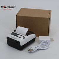 Impresora Térmica de Bolsillo Inteligente MJ5803 de 58 mm, Impresora Portátil de Etiquetas para Teléfono Móvil
