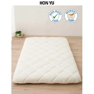 Japanese Memory Foam Futon Mattress Foldable Floor Sleeping Bed Tatami Mat With 100% Cotton Shell For Homee