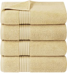 Set <span class=keywords><strong>di</strong></span> <span class=keywords><strong>Asciugamani</strong></span> <span class=keywords><strong>da</strong></span> <span class=keywords><strong>Bagno</strong></span> 100% Cotone 500gsm-800gsm, <span class=keywords><strong>Asciugamani</strong></span> <span class=keywords><strong>di</strong></span> Lusso per Hotel, Asciugatura Rapida, Altamente Assorbenti, Morbidi al Tatto - Product Image 4