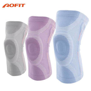 Genouillère de protection professionnelle unisexe pour le sport, le basketball et la course, avec stabilisateurs latéraux pour déchirure du ménisque - Product Image 1
