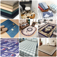 Machine de découpe automatique CNC pour tapis anti-poussière tissés en laine, acrylique et polyester, avec alimentation automatique et caméra CCD