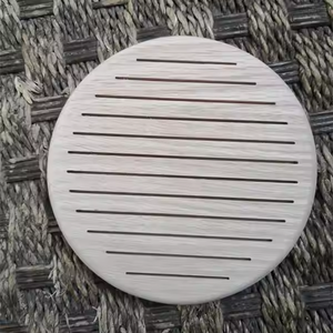 15cm Round <strong>Oak</strong> Letter Board Wood <strong>Circle</strong> with Plastic Letters - Product Image 1