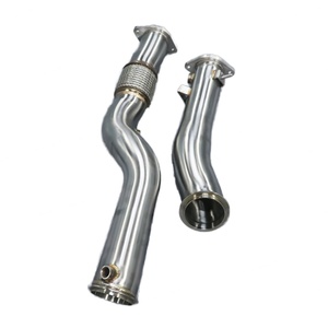 ท่อไอเสียแบบตรงสำหรับ BMW S58 M3 G80 M4 G82 3.0T ผลิตจากวัสดุขึ้นรูปชิ้นเดียว - Product Image 1