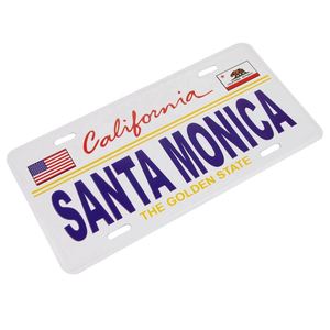 Placa de Matrícula Personalizada para Vehículo, Placa Metálica con Número de Coche - Product Image 1