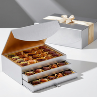 Boîtes de Baklava Eid Mubarak, Emballage Cadeau de Mariage, Barres de Chocolat et Dattes, Boîte Cadeau de Dubaï, Emballage de Pâtisserie Ramadan