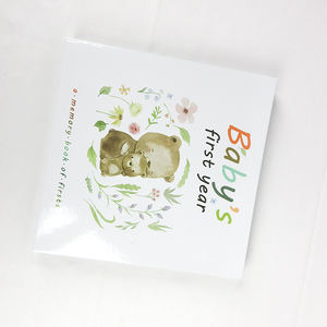 Caja de recuerdo personalizada, álbum de fotos de regalo, libro de recuerdos para bebés, primeros 5 años, hito de crecimiento español, libros de diario - Product Image 2