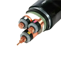 Cable de Alimentación de Alta Tensión Yjv22/U1000/R20, Conductor de Cobre, Aislamiento de PVC, Material XLPE, Tamaño y Color Personalizables