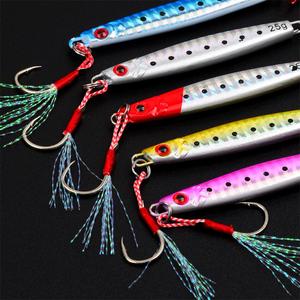 25g 40g 60g 80g 100g 120g 150g 180g Appâts durs artificiels à effet lumineux pour pêche en haute mer - Product Image 4