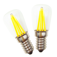 Lampu LED Kulkas 2700K, Lampu Filamen LED, Lampu LED E14 Putih Hangat ST26