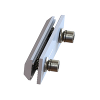 Rail de montage PV en aluminium, connecteur de profilé de raccordement solaire pour une installation facile sur toiture
