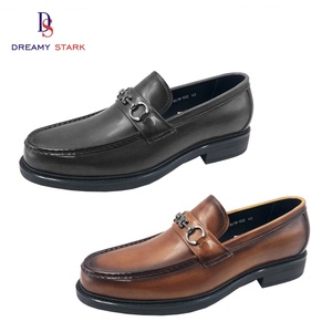Zapatos Oxford de Vestir de Cuero Genuino de Lujo Dreamy Stark para Hombre, Estilo Slip-On, para Otoño, Oficina y Fiestas - Product Image 6