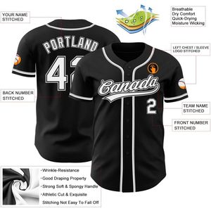 Custom Baseball Jersey Personalized Short Sleeve Unisex Adult Breathable Embroidered Team Name 00 Yourteams - Product Image 2