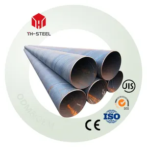 Astm Carbon Steel Spiral Welded Tube Pipe Stm A179C A192 St35.8 Din17175 Erw Sch40 Spiral Welded Steel Pipe