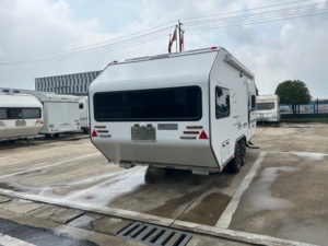 Remolques de Camping Ligeros de Aluminio, Modernos, para Aventuras al Aire Libre, Autónomos, Tipo Lágrima, Caravanas de <span class=keywords><strong>Doble</strong></span> Eje - Product Image 5