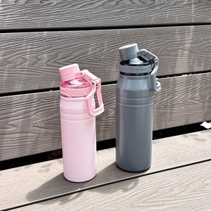 Bicchiere da Auto in Acciaio Inox a Doppia Parete con Manico, Isolato Sottovuoto, per Viaggi, 600ml 800ml, Buon Natale - Product Image 6