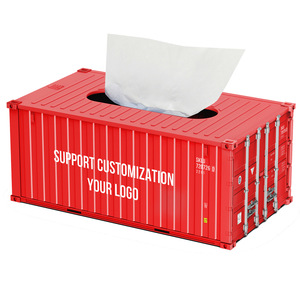 Biểu Tượng Tùy Chỉnh Sang Trọng Thể Hiện Công Ty Kinh Doanh Khuyến Mại Quà Tặng Máy Tính Để Bàn Mô Hộp Nhựa Mini Quy Mô Vận Chuyển Container Mô Hình - Product Image 5