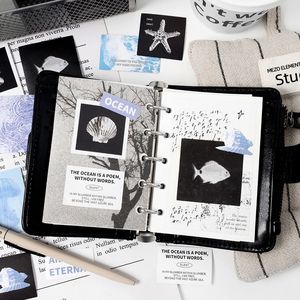 Confezione di adesivi da 30 pz/pacco con confezione di adesivi in stile <span class=keywords><strong>Verse</strong></span> serie in stile manuale fai da te - Product Image 3