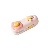 Machine de scellage thermique miniature personnalisée avec logo, scelleuse de sacs en plastique portative, alimentée par USB, pour la conservation des aliments et des collations
