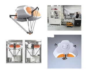 Sacs pochettes Sachets Delta Arm Spider <span class=keywords><strong>Robot</strong></span> Carton Packer Industrial Delta <span class=keywords><strong>Robot</strong></span> Arm Boxing Case Packer Machine - Product Image 2