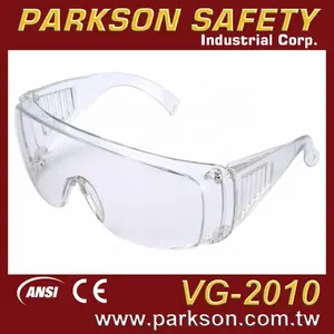 Lunettes de sécurité jetables ANSI Z87.1, verres transparents anti-rayures et anti-buée, CE EN166 pour laboratoire - Product Image 2