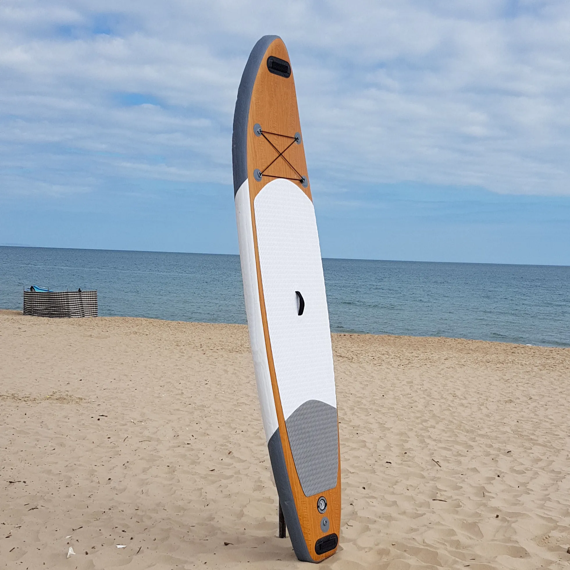 Colore del legno Popolare Stand Up Paddle Bordo 11 'Tavola Da Surf Gonfiabile SUP Bordo