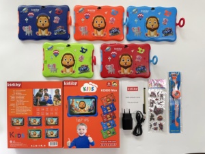 Nhà Máy Bán Buôn 7 Inch HD Android Kid Tablet <span class=keywords><strong>PC</strong></span> New MTK Bộ Vi Xử Lý Bộ Nhớ Wifi Cảm Ứng Điện Dung Phía Trước Giáo Dục Cổ - Product Image 6