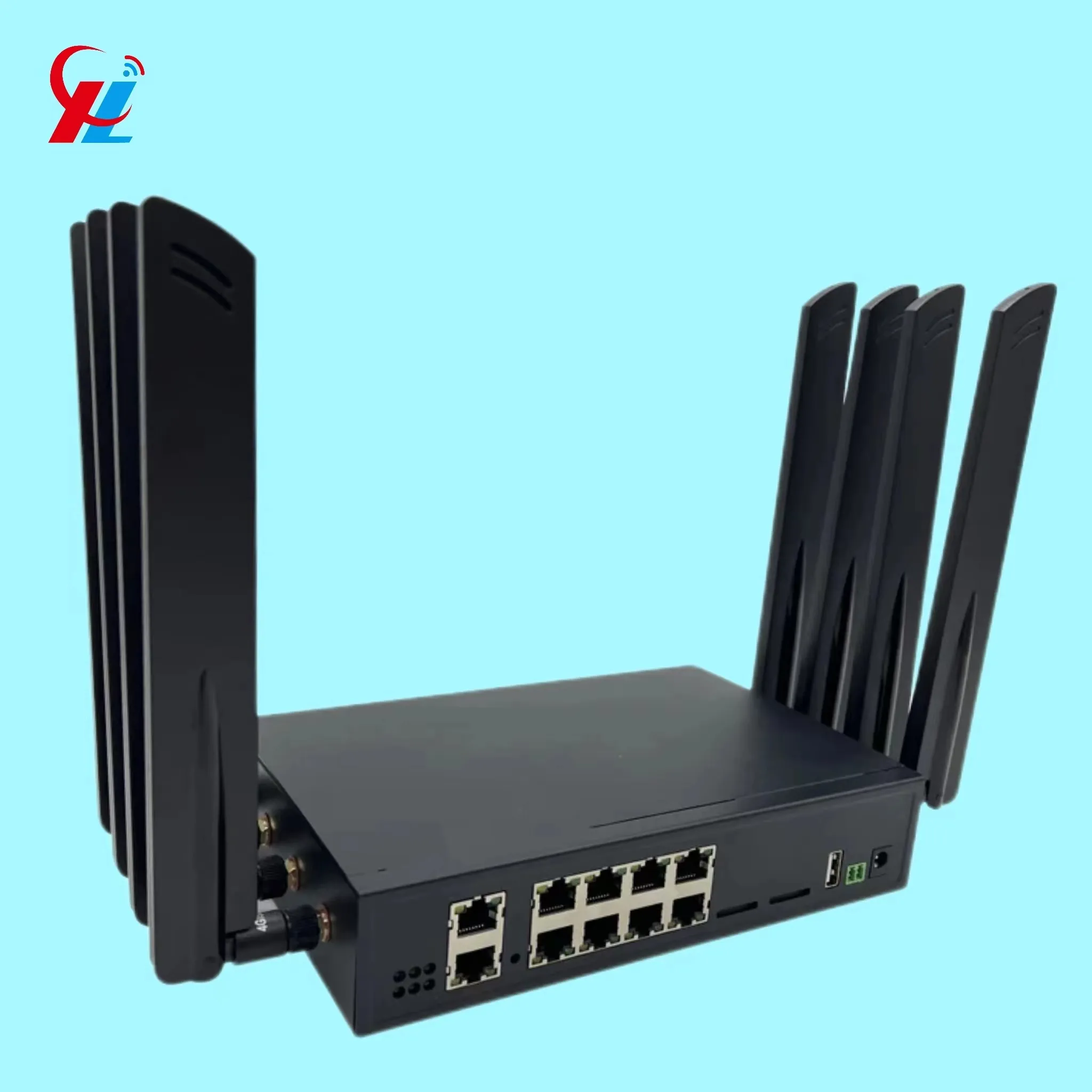 Fastการจัดส่งHC-G80 5Gฮอตสปอตปลดล็อกOpenwrt Dual Band Wifi AX3000 Gigabit CpeอุตสาหกรรมเกรดRouter