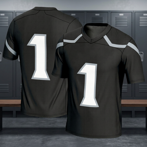 Camisetas de Fútbol Americano de EE. UU., Bin Yousaf, Nombre del Equipo Impreso, 0-58, para Hombre, 100% Poliéster, Secado Rápido, Transpirable, para Todas las Temporadas - Product Image 3