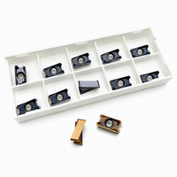 Plaquettes de fraisage CNC à alimentation élevée LNPU110408SRGE LNGU15T608-PR pour l'usinage de l'acier et des outils de moulage