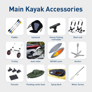 Kayak de pesca para una persona, sistema de motor con cápsula de pescado modular, 310cm de largo, suministro de fábrica - Product Image 6