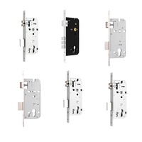 Ensemble de corps de serrure en laiton Euro Standard 6085/8650 pour porte d'hôtel, serrure à mortaise