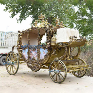Nuevo Diseño 2026, Carruaje Real Eléctrico de Lujo para Parques Turísticos, Fabricado en China, Estilo Cenicienta - Product Image 6